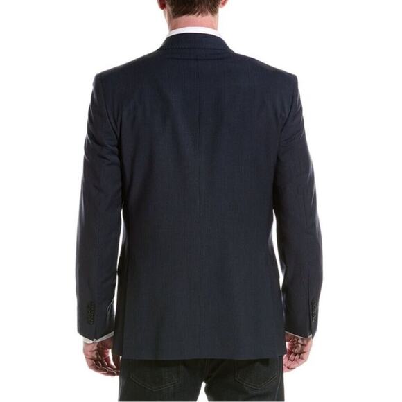 Brooks Brothers Men’s Navy Classic Wool Two Button Sportscoat Blazer Size 42L - Picture 9 of 13